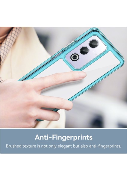 Oppo A80 5g/a3 Pro(Global)5g Kılıf Tpu+Akrilik Koruyucu Şeffaf Telefon Kılıfı-Şeffaf Mavi (Yurt Dışından) indirimleri