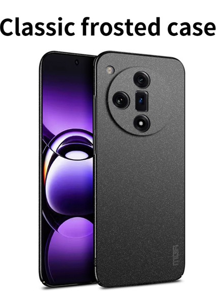 Mofı Shield Mat Serisi Oppo Find X7 5g Arka Kılıf Sert Ince Pc Cep Telefonu Kılıfı-Gri (Yurt Dışından) fiyatları