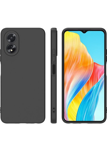 Oppo A38 4g Kılıf Mat Koruyucu Telefon Kılıfı Parmak Izi Önleyici Kabuk (Hassas Arka Lens Kesiği)-Siyah (Yurt Dışından) indirimleri