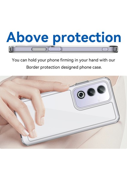 Oppo A80 5g/a3 Pro(Global)5g Kılıf Tpu+Akrilik Koruyucu Şeffaf Telefon Kılıfı-Şeffaf (Yurt Dışından) fırsatları