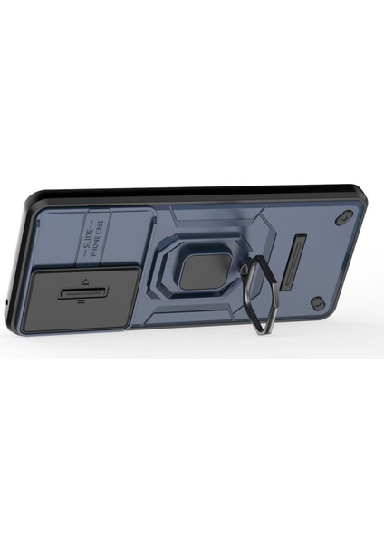 Oppo A79 5g/a2 5g Kılıf Kamera Koruma Pc+Tpu Telefon Kılıfı Halka Destekli-Mavi (Yurt Dışından) modelleri