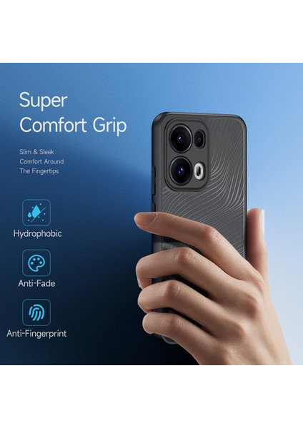 Oppo RENO13 Pro 5g Kılıf Dux Ducıs Aimo Serisi Tpu+Pc Mat Düşmeye Dayanıklı Telefon Kılıfı (Reach Sertifikası)-Siyah (Yurt Dışından) fırsatları