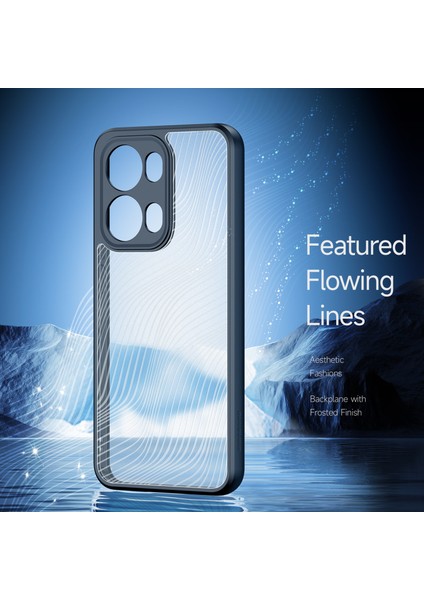 Oppo RENO13 Pro 5g Kılıf Dux Ducıs Aimo Serisi Tpu+Pc Mat Düşmeye Dayanıklı Telefon Kılıfı (Reach Sertifikası)-Siyah (Yurt Dışından) indirimleri