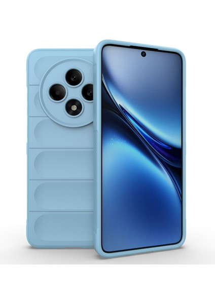 Oppo RENO12 F 5g Kılıf Düşmeye Karşı Yumuşak Tpu Sağlam Telefon Arka Kapağı-Bebek Mavisi (Yurt Dışından)