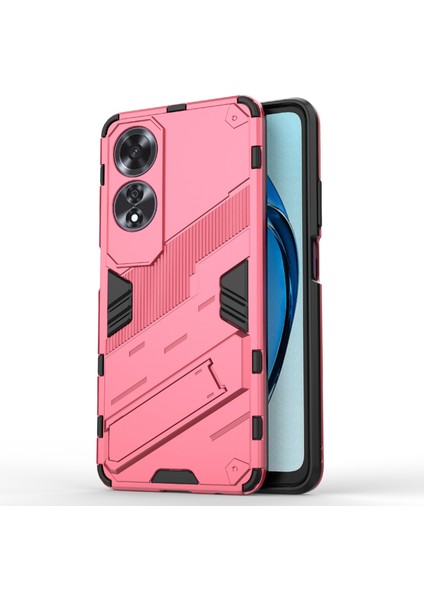Oppo A60 4g Kılıf Dahili Kickstand Pc + Tpu Darbeye Dayanıklı Telefon Kılıfı-Gül (Yurt Dışından)