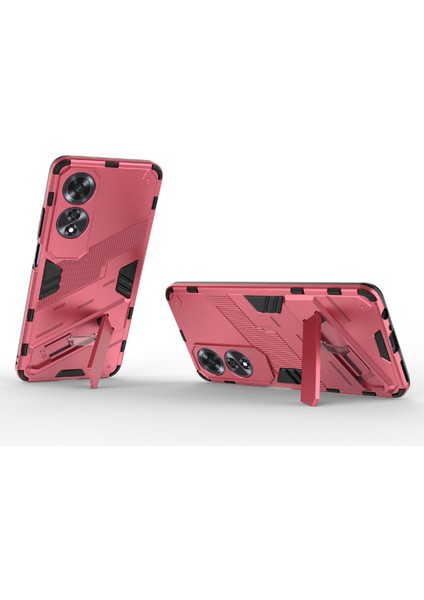 Oppo A60 4g Kılıf Dahili Kickstand Pc + Tpu Darbeye Dayanıklı Telefon Kılıfı-Gül (Yurt Dışından) modelleri