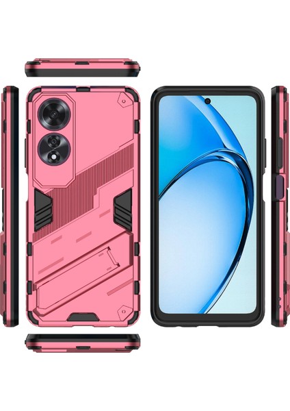 Oppo A60 4g Kılıf Dahili Kickstand Pc + Tpu Darbeye Dayanıklı Telefon Kılıfı-Gül (Yurt Dışından) indirimleri