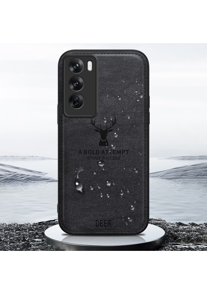 Oppo RENO12 Pro 5g (Global) Kılıf Geyik Desenli Deri + Pc + Tpu Telefon Kılıfı - Siyah (Yurt Dışından) indirimleri