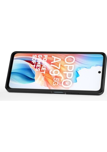 Oppo A79 5g/a2 5g Kılıf Kamera Koruma Pc+Tpu Telefon Kılıfı Halka Destekli-Siyah (Yurt Dışından) fırsatları