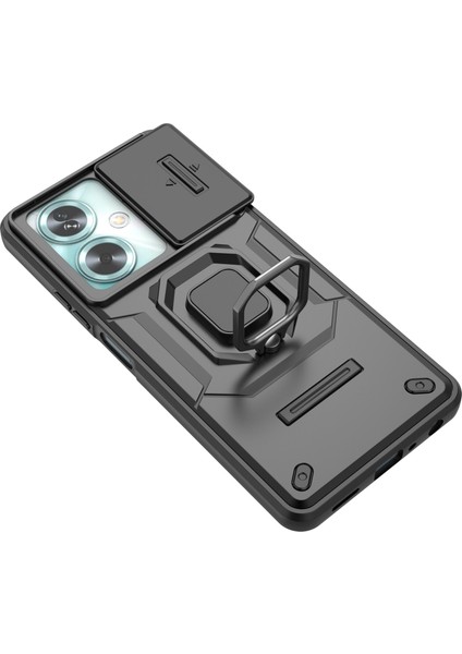 Oppo A79 5g/a2 5g Kılıf Kamera Koruma Pc+Tpu Telefon Kılıfı Halka Destekli-Siyah (Yurt Dışından) indirimleri