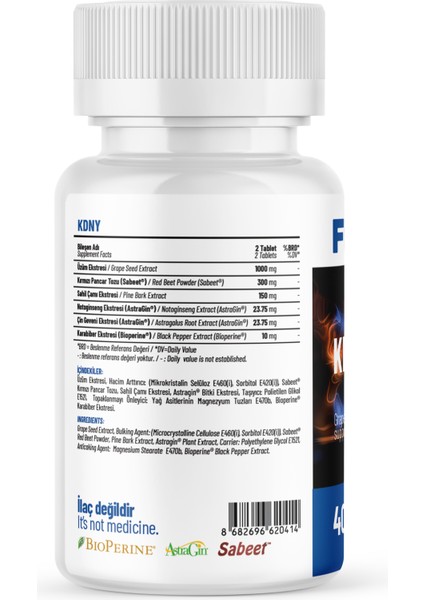 KDNY- 40 Tablet fiyatları