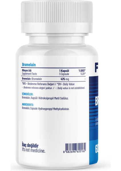 BROMELAİN - 45 Kapsül fiyatları