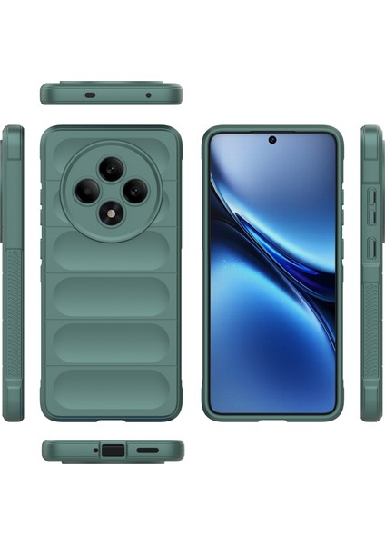 Oppo RENO12 F 5g Kılıf Düşmeye Karşı Yumuşak Tpu Sağlam Telefon Arka Kapağı-Yeşil (Yurt Dışından) indirimleri
