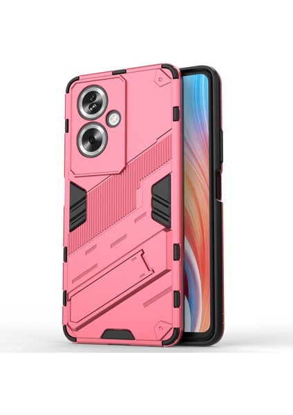 Oppo A79 5g/a2 5g Telefon Kılıfı Çizilmeye Dayanıklı Pc+Tpu Kickstand Kılıfı-Gül (Yurt Dışından)