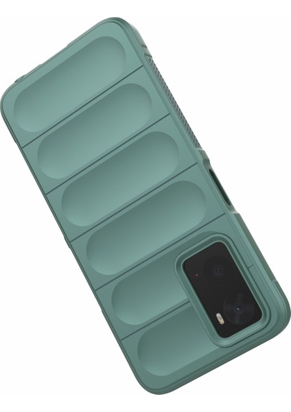 Realme 9i/oppo A36/A76 4g Için Yumuşak Tpu Kılıf Düşmeye Karşı Dayanıklı Telefon Dayanıklı Arka Kapak Telefon Koruyucu-Yeşil (Yurt Dışından) fırsatları