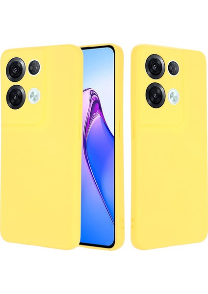 Oppo Reno8 Pro 5g Için Düşmeye Karşı Telefon Kılıfı (Küresel Sürüm)Sıvı Silikon Ince Kılıf Darbeye Dayanıklı Kılıf Kayışlı-Sarı (Yurt Dışından) fiyatları