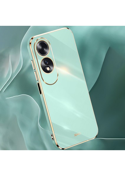 Xınlı Oppo A60 4g Kılıf Yumuşak Tpu Elektrokaplama Darbeye Dayanıklı Telefon Kılıfı-Pembe (Yurt Dışından) fiyatları