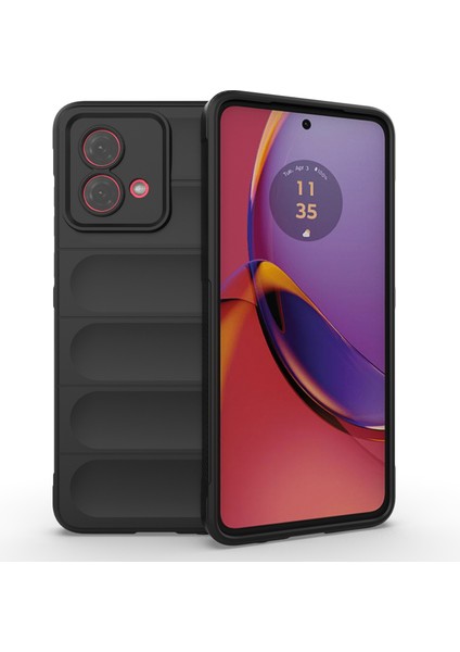 Motorola Moto G84 5g Kılıf Çizilmez Sağlam Telefon Tpu Kılıfı-Siyah (Yurt Dışından)