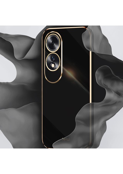 Xınlı Oppo A60 4g Kılıf Yumuşak Tpu Elektrokaplama Darbeye Dayanıklı Telefon Kılıfı-Siyah (Yurt Dışından) fırsatları