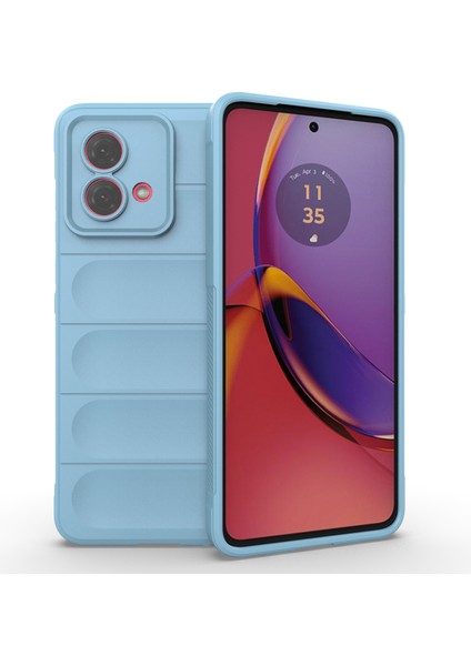 Motorola Moto G84 5g Kılıf Çizilmez Sağlam Telefon Tpu Kılıfı-Bebek Mavisi (Yurt Dışından)