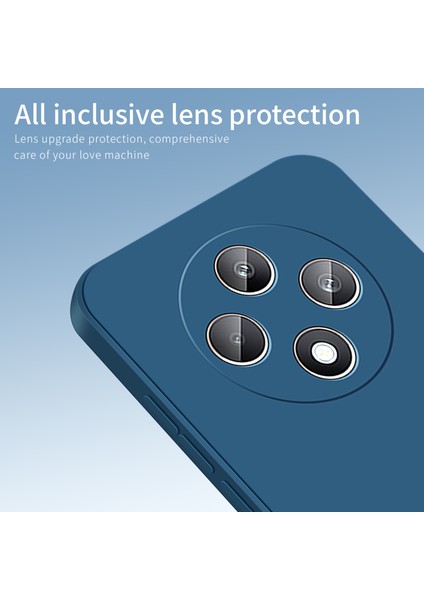 Pınwuyo Jk Dokunmatik Serisi Oppo RENO12 F 5g/4g Kılıf Ipeksi Dokunmatik Yumuşak Tpu Telefon Arka Kapağı-Lacivert (Yurt Dışından) modelleri