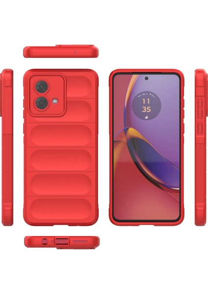 Motorola Moto G84 5g Kılıf Çizilmez Sağlam Telefon Tpu Kılıfı-Kırmızı (Yurt Dışından) fiyatları