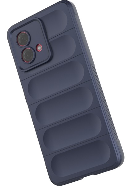 Motorola Moto G84 5g Kılıf Çizilmez Sağlam Telefon Tpu Kılıfı-Koyu Mavi (Yurt Dışından) modelleri