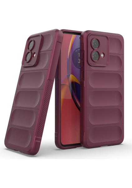 Motorola Moto G84 5g Kılıf Çizilmez Sağlam Telefon Tpu Kılıfı-Şarap Kırmızısı (Yurt Dışından) modelleri