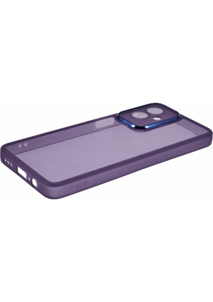Dksm Serisi Motorola Moto G54 5G/G54 Power 5G/G64 5g Kılıf Elektrolizle Kaplanmış Kamera Çerçevesi Tpu Telefon Kılıfı-Şeffaf Mor (Yurt Dışından) modelleri