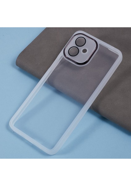 Dksm Serisi Motorola Moto G14 4g Kılıf Elektrokaplama Kamera Çerçevesi Tpu Telefon Kılıfı-Şeffaf Beyaz (Yurt Dışından) fırsatları