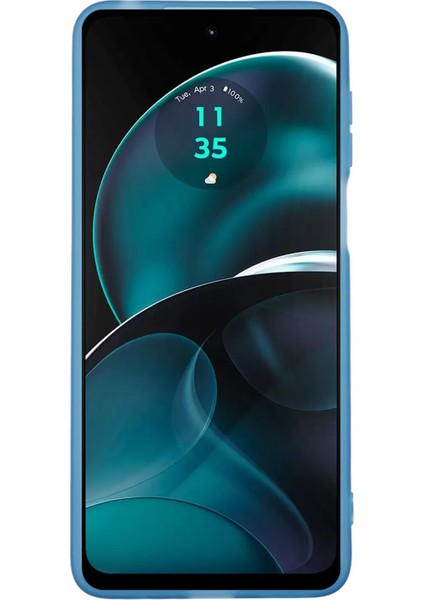 Dksm Serisi Motorola Moto G14 4g Kılıf Elektrokaplama Kamera Çerçevesi Tpu Telefon Kılıfı-Şeffaf Mavi (Yurt Dışından) fiyatları
