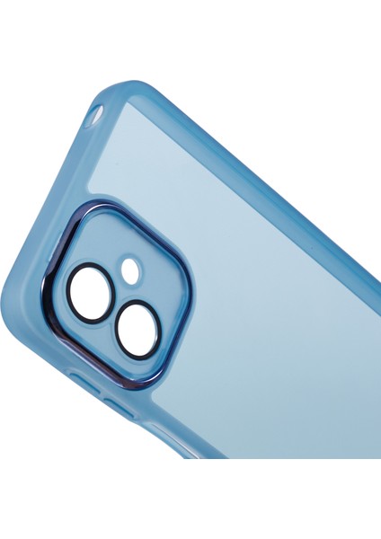 Dksm Serisi Motorola Moto G14 4g Kılıf Elektrokaplama Kamera Çerçevesi Tpu Telefon Kılıfı-Şeffaf Mavi (Yurt Dışından) indirimleri