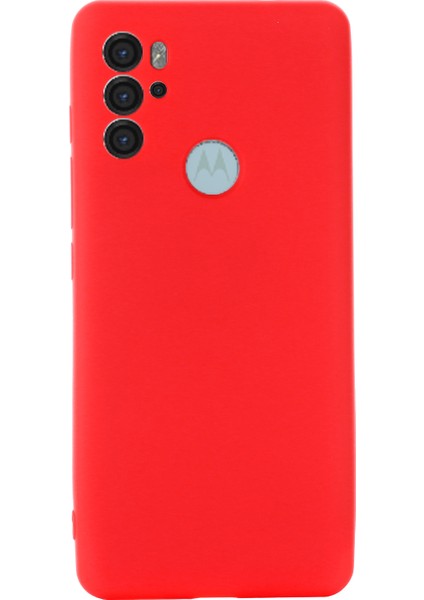Motorola Moto G60S-KIRMIZI Için Çizilmez Yumuşak Sıvı Silikon Telefon Koruyucu Kılıf Kılıfı Bilek Kayışı ile (Yurt Dışından) modelleri