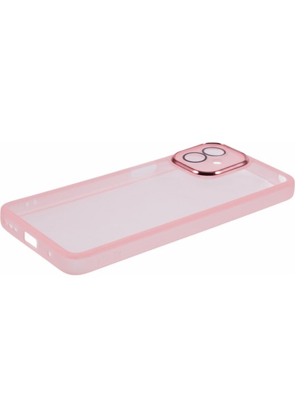 Dksm Serisi Motorola Moto G14 4g Kılıf Elektrokaplama Kamera Çerçevesi Tpu Telefon Kılıfı-Şeffaf Pembe (Yurt Dışından) modelleri