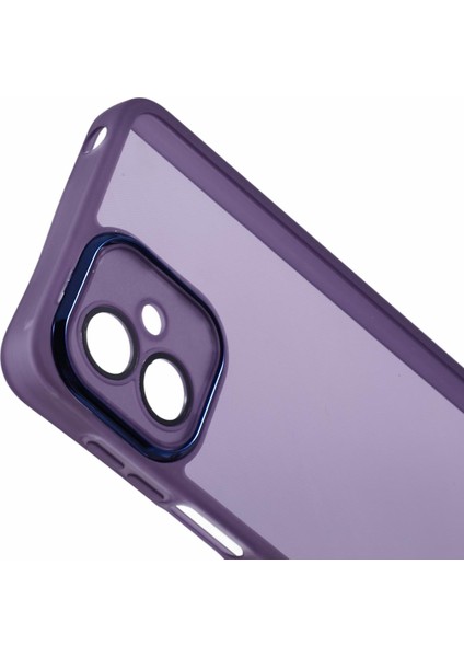 Dksm Serisi Motorola Moto G14 4g Kılıf Elektrokaplama Kamera Çerçeve Tpu Telefon Kılıfı-Şeffaf Mor (Yurt Dışından) indirimleri