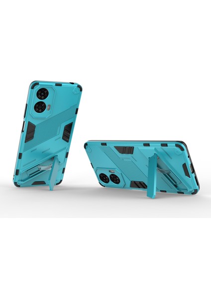 Motorola Moto G24 4g Kılıf Pc+Tpu Darbeye Dayanıklı Telefon Kılıfı Kickstand Ile-Bebek Mavisi (Yurt Dışından) modelleri