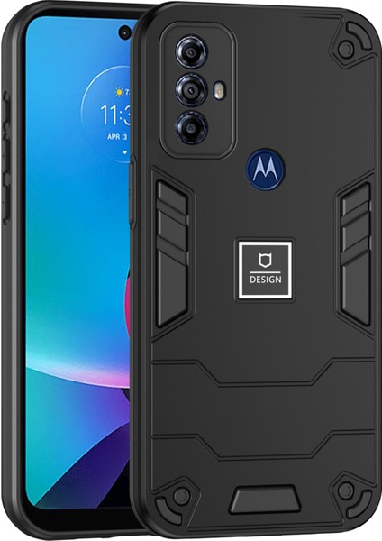 Motorola Moto G Play (2023) 4g Kılıf Kaymaz Telefon Koruyucu Kılıf-Siyah (Yurt Dışından)