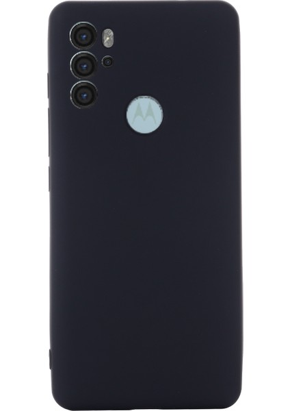 Motorola Moto G60S Için Çizilmez Yumuşak Sıvı Silikon Telefon Koruyucu Kılıf Kılıfı Bilek Kayışı Ile-Siyah (Yurt Dışından) modelleri