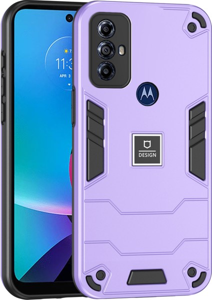 Motorola Moto G Play (2023) 4g Kılıf Kaymaz Telefon Koruyucu Kılıf-Mor (Yurt Dışından)