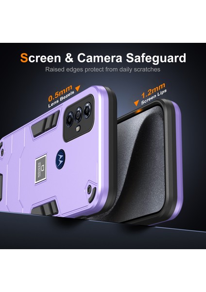 Motorola Moto G Play (2023) 4g Kılıf Kaymaz Telefon Koruyucu Kılıf-Mor (Yurt Dışından) fiyatları