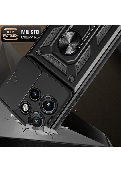 Motorola Edge 50 Neo 5g/moto S50 5g/thinkphone 25 5g Kılıf Sürgülü Kamera Kapağı Pc+Tpu Destekli Telefon Kılıfı-Mavi (Yurt Dışından) fiyatları