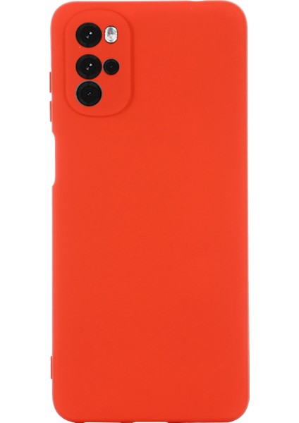 Motorola Moto G22/MOTO E32S 4g Sıvı Silikon Kılıf Yumuşak Çizilmez Mikrofiber Astar Darbeye Dayanıklı Koruyucu Kılıf Kayışlı-Kırmızı (Yurt Dışından) indirimleri