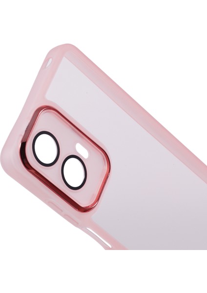 Dksm Serisi Motorola Moto G24 4g Kılıf Elektrokaplama Kamera Çerçevesi Tpu Telefon Kılıfı-Şeffaf Pembe (Yurt Dışından) indirimleri