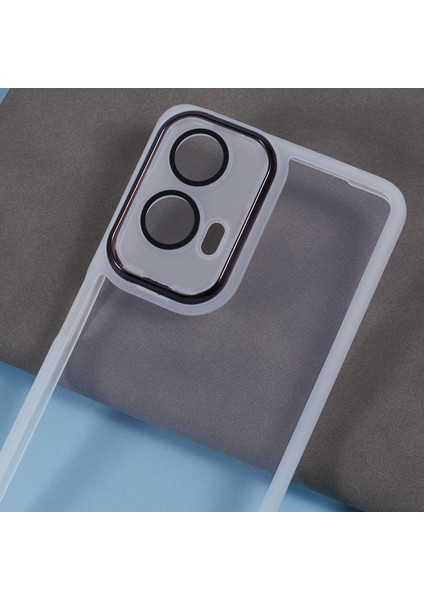 Dksm Serisi Motorola Moto G24 4g Kılıf Elektrolizle Kaplanmış Kamera Çerçevesi Tpu Telefon Kılıfı-Şeffaf Beyaz (Yurt Dışından) indirimleri