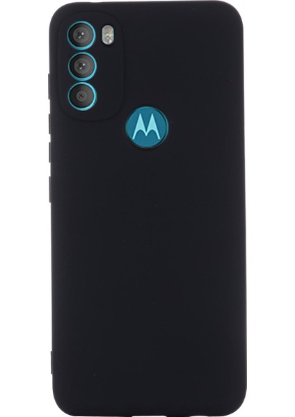 Motorola Moto G71 5g Sıvı Silikon Kılıf Yumuşak Mikrofiber Astar Darbeye Dayanıklı Düşme Koruma Kılıfı Kayışlı-Siyah (Yurt Dışından) fırsatları