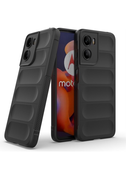 Motorola Moto G05 4G/E15 4g Kılıf Düşmeye Karşı Yumuşak Tpu Sağlam Telefon Arka Kapağı-Siyah (Yurt Dışından) fiyatları