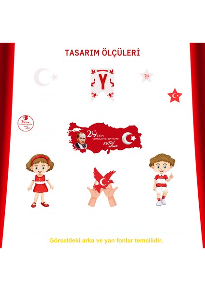 Yaşasın Cumhuriyet Bristol Baskı Pano fiyatları