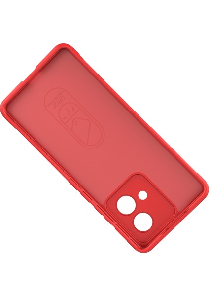 Motorola Edge 40 Neo 5g Tpu Kılıf Dayanıklı Darbeye Dayanıklı Akıllı Telefon Kılıfı-Kırmızı (Yurt Dışından) indirimleri
