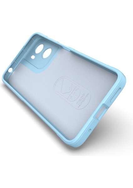 Motorola Moto G05 4G/E15 4g Kılıf Düşmeye Karşı Yumuşak Tpu Sağlam Telefon Arka Kapağı-Bebek Mavisi (Yurt Dışından) modelleri