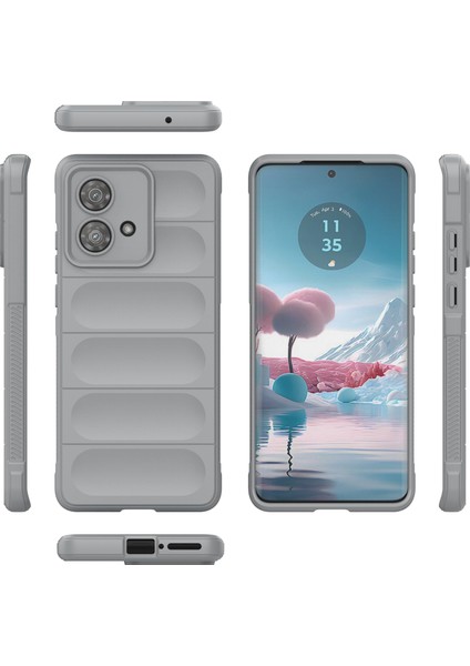 Motorola Edge 40 Neo 5g Tpu Kılıf Dayanıklı Darbeye Dayanıklı Akıllı Telefon Kılıfı-Açık Gri (Yurt Dışından) fiyatları